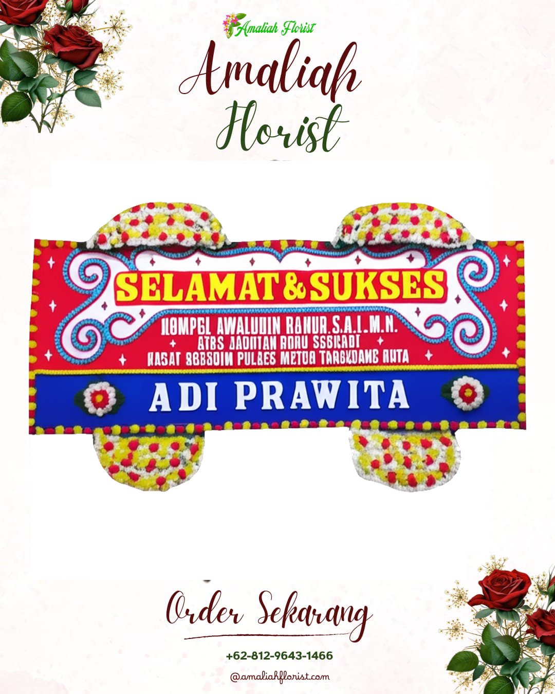 Papan Bunga Ucapan Selamat Payakumbuh Barat